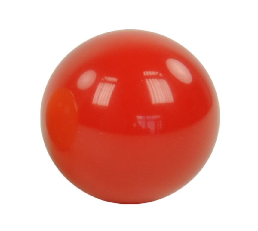 Kugel Kunststoff rot, D=60 mm