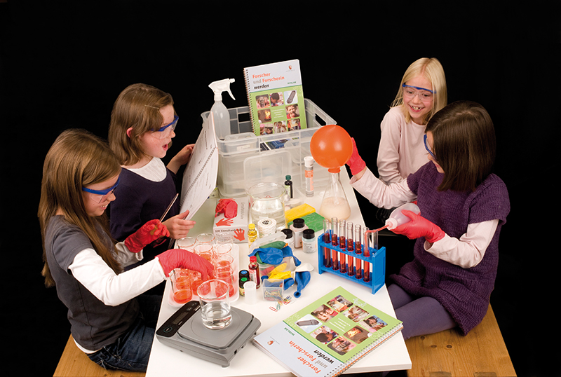 Experimentierbox Forscher und Forscherin werden