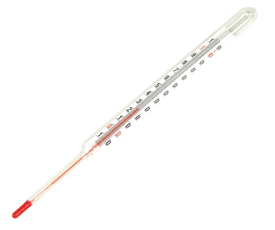 Thermometer mit großer Skala, -10  +110/1 °C