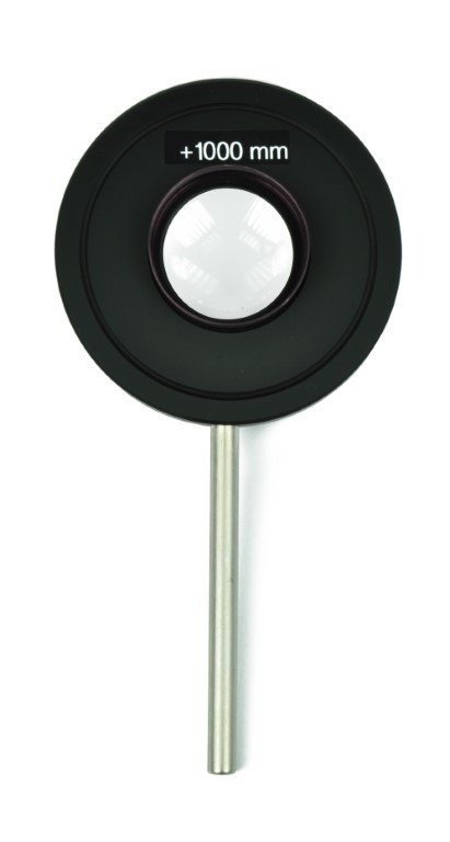 Linse demo, Fl = +1000 mm