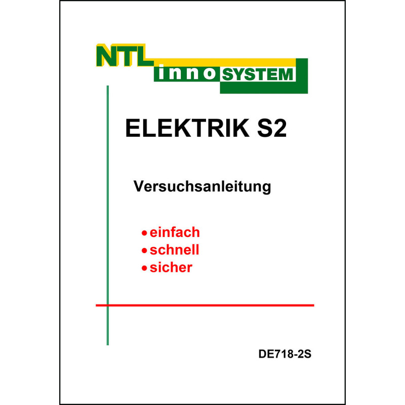 Versuchsanleitung Elektrik S2 - inno, Heft SW