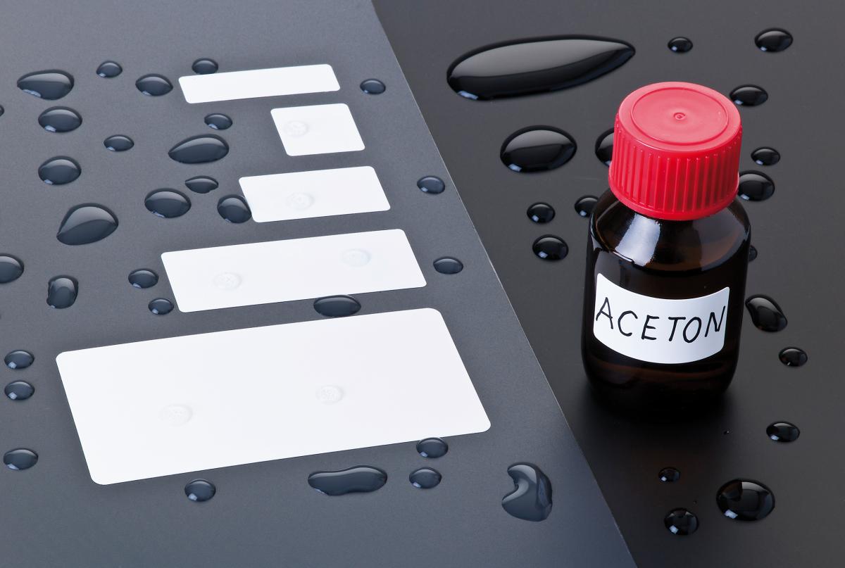 Wasserfeste Polypaper - Etiketten