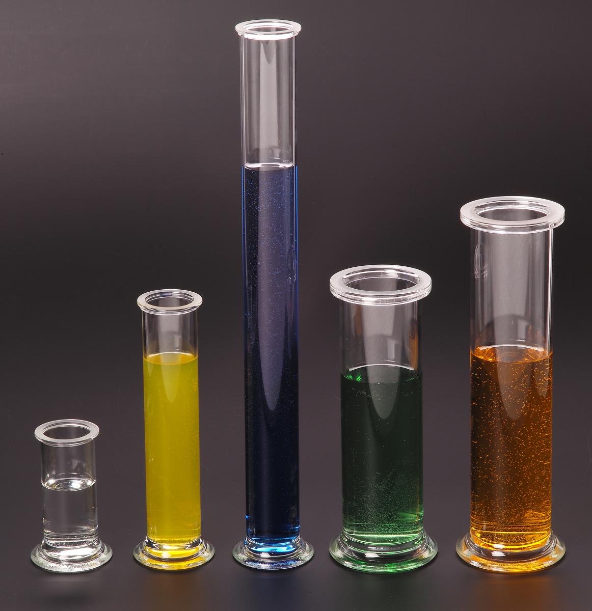 Deckscheibe für Standzylinder, mit Loch in der Mitte