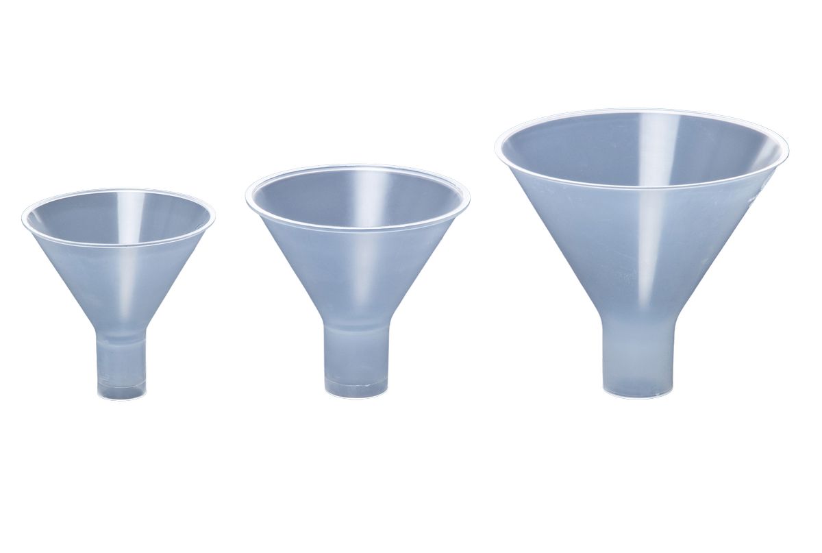 Pulvertrichter aus Polypropylen