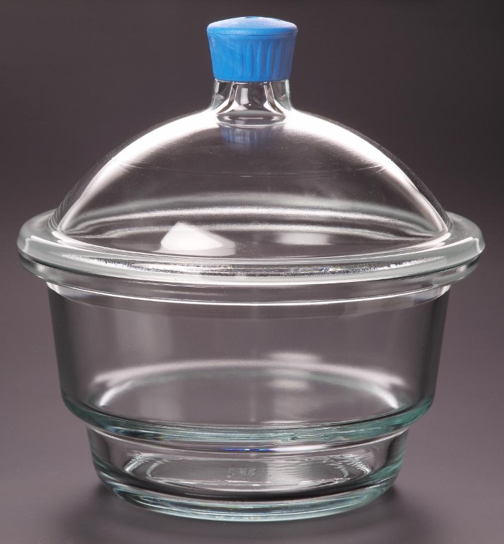 Exsikkator mit Kunststoff-Knopfdeckel