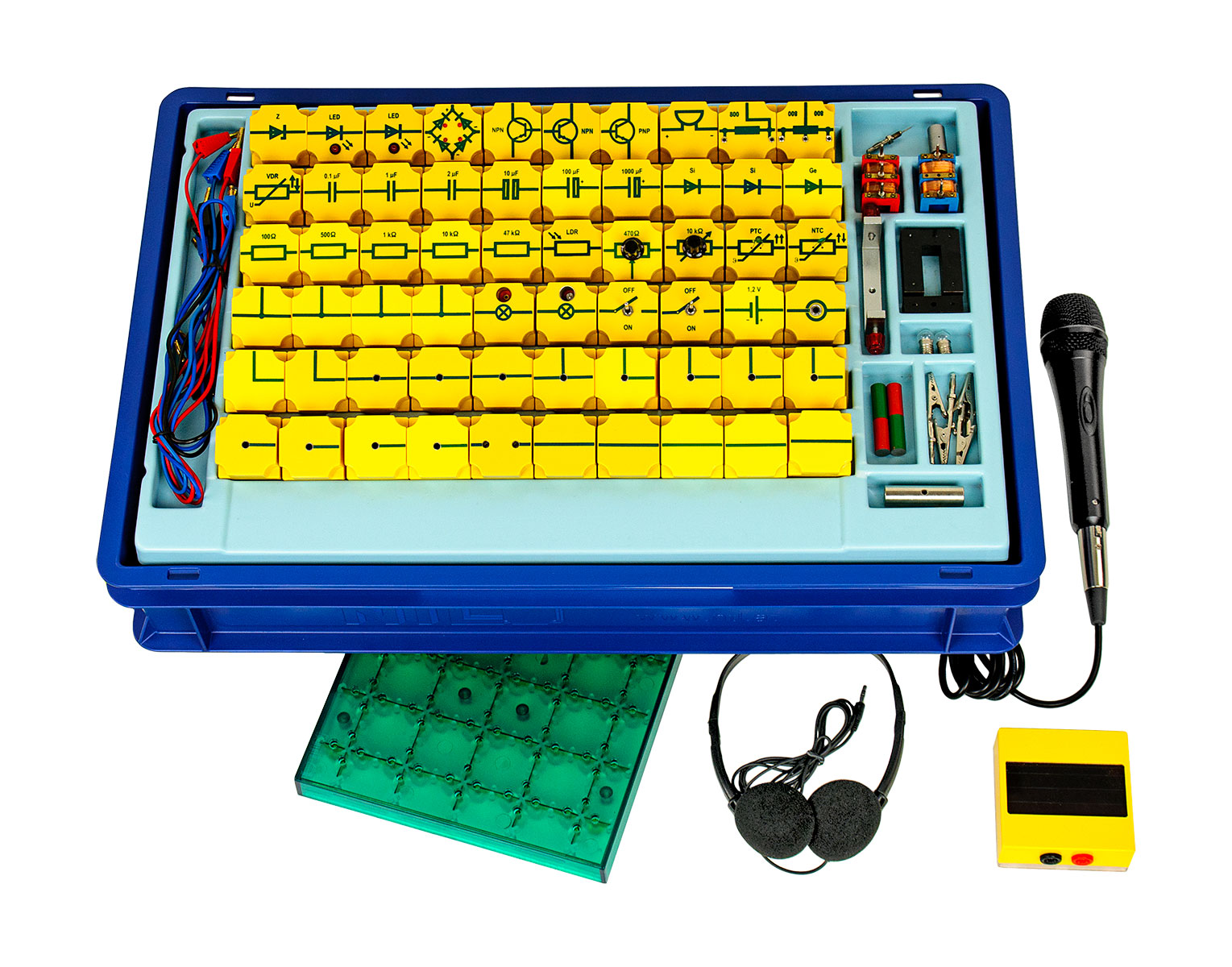 Schülerexperimentierbox Elektronik - gesamt