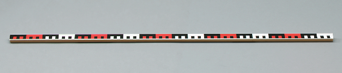 Maßstab, 1000 mm, mit Blockskala