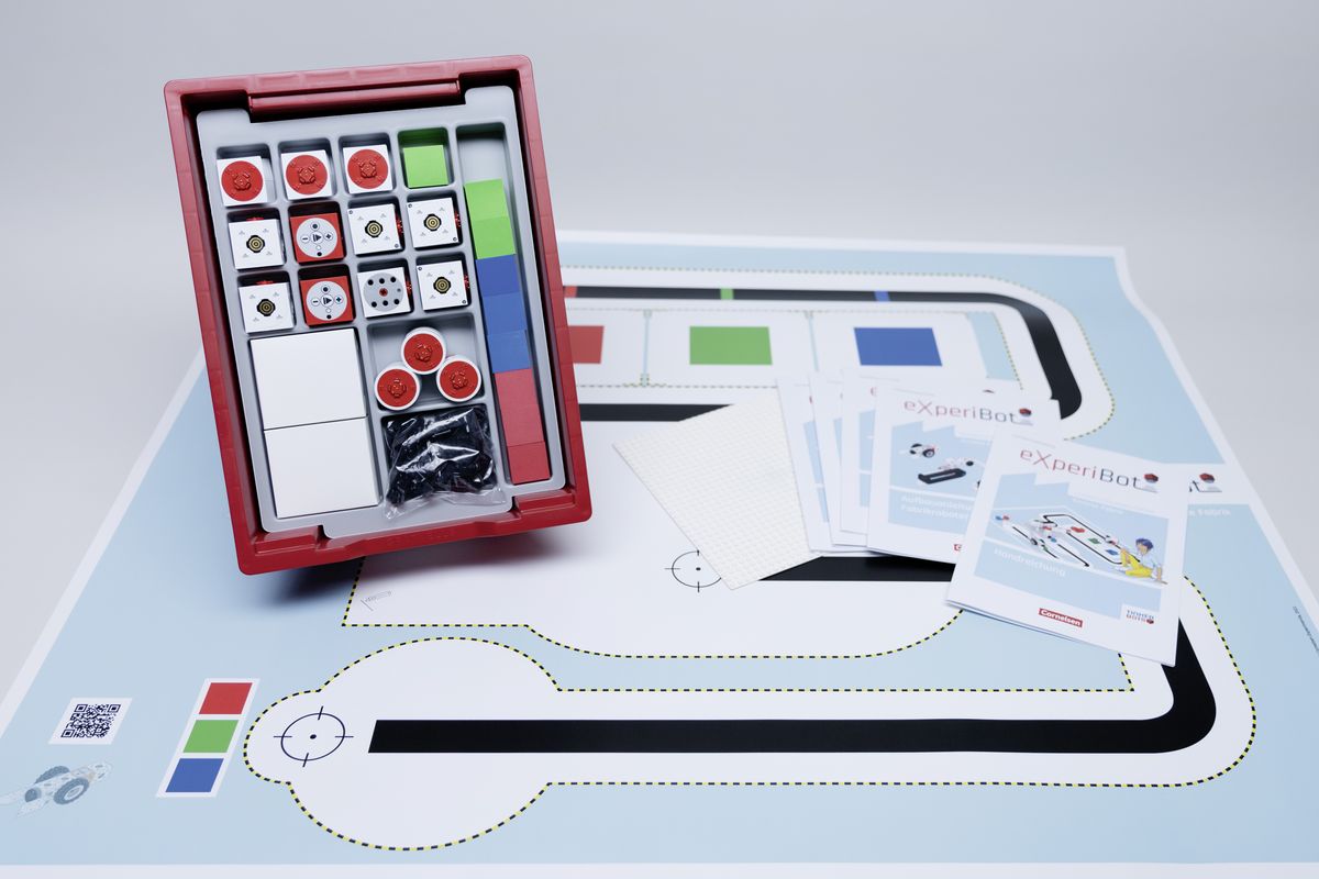 eXperiBot Lernroboter Set Smarte Fabrik