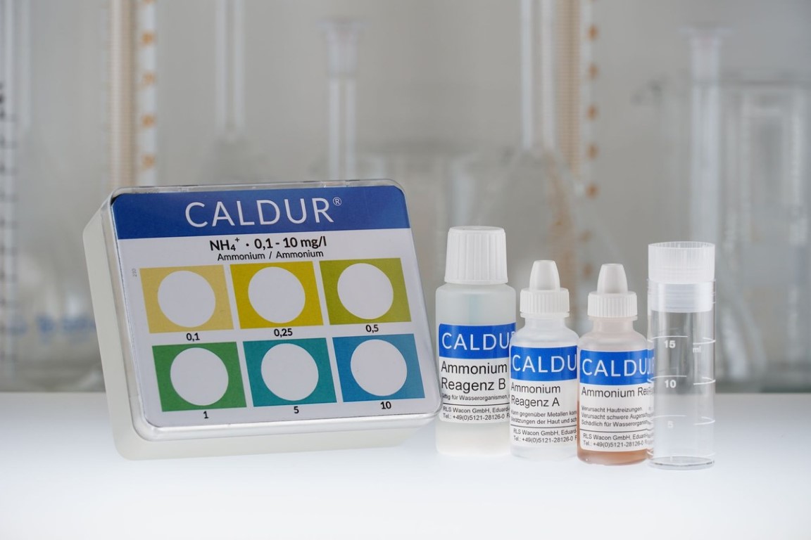 Caldur Ammonium - Farbvergleichstest
