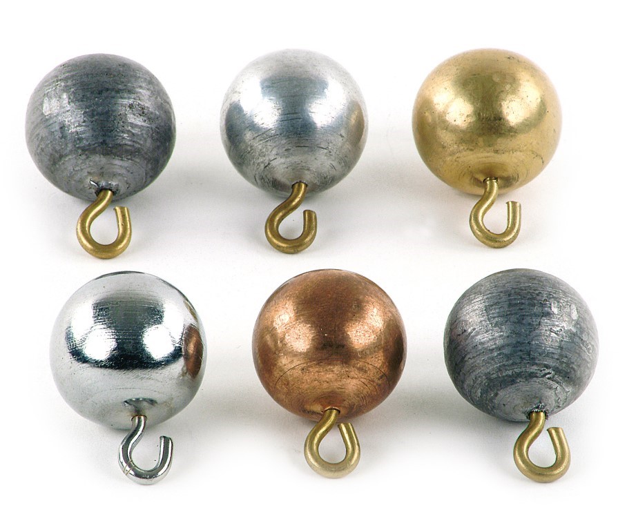 Pendelkugeln mit Haken, D=1", Satz