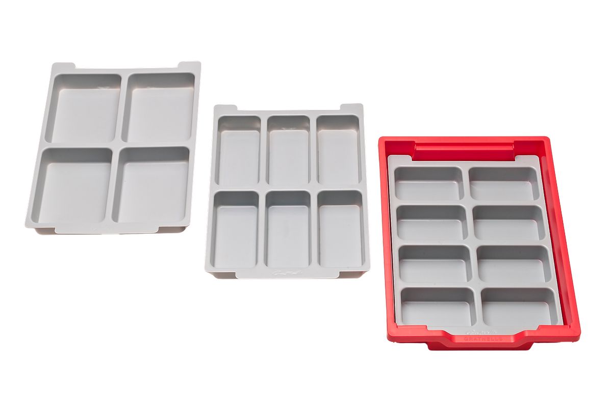 Einsatz für Aufbewahrungswanne Niedrige Form