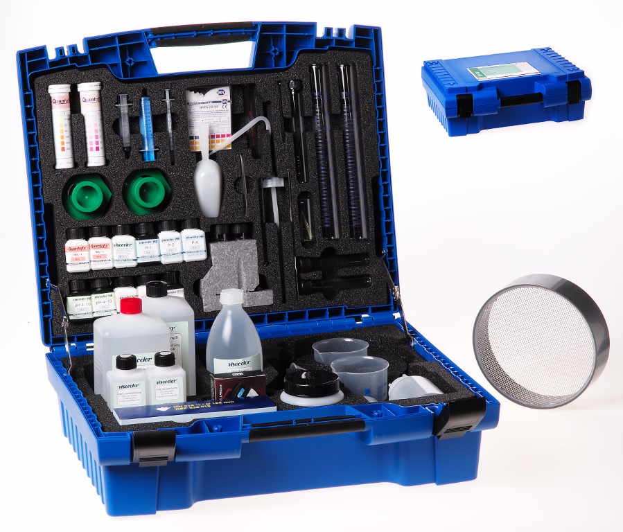 Analysenkoffer für Bodenuntersuchung