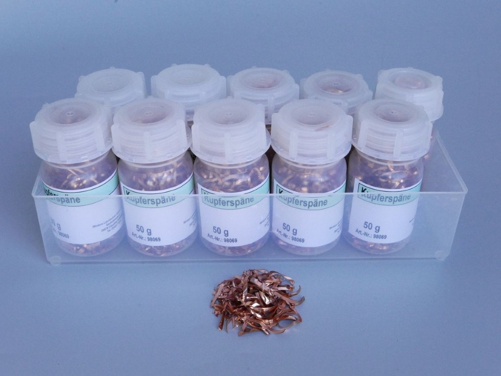 Kupferspäne 10x50g