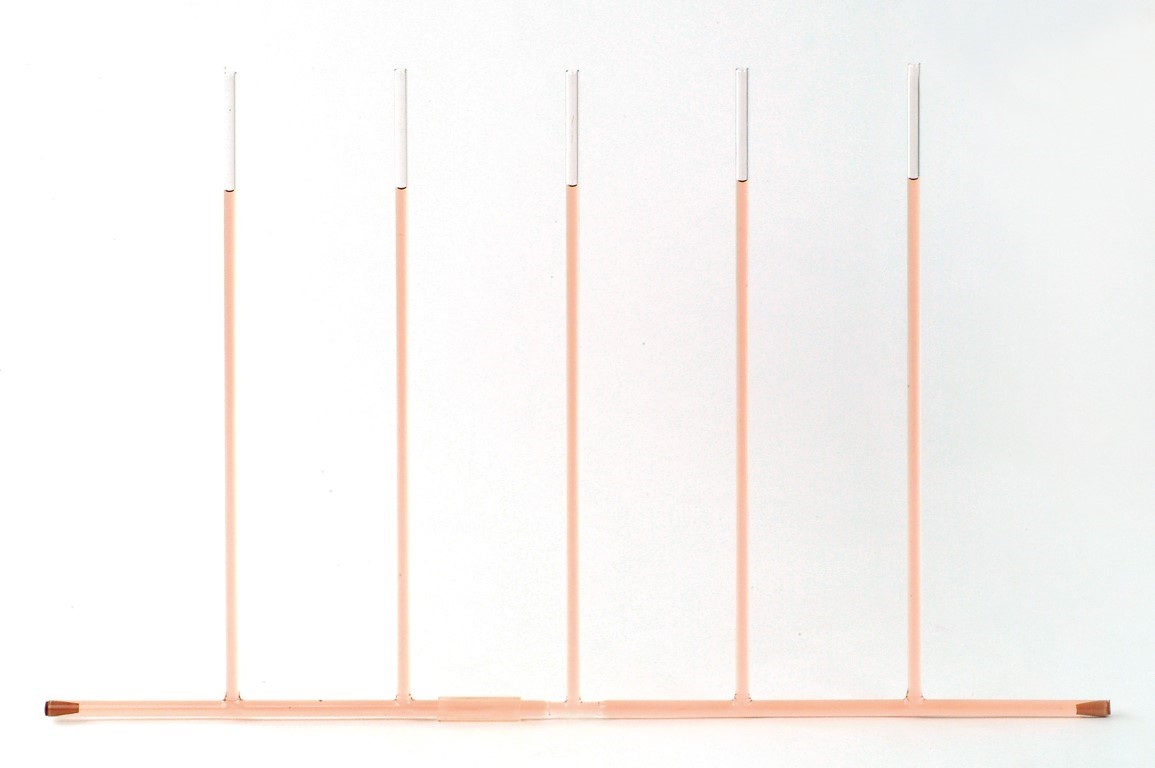 Durchflussrohr mit unterschiedlichem Durchmesser