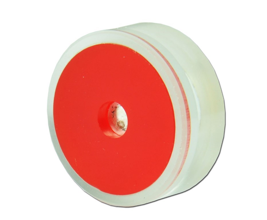 Präparat Po 210 (alpha-Strahler), rot