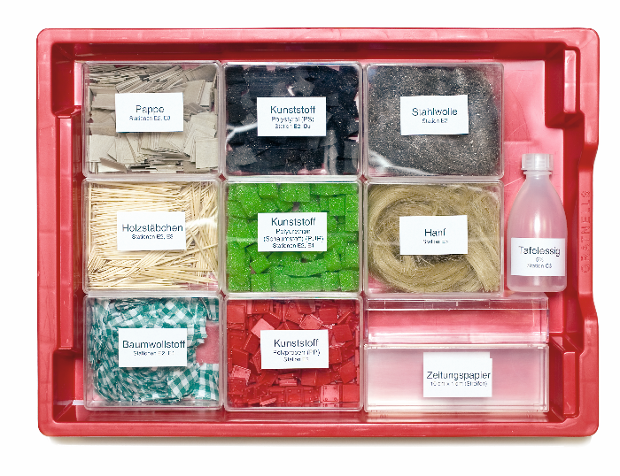 Materialpaket Verbrennungsproben" NEU