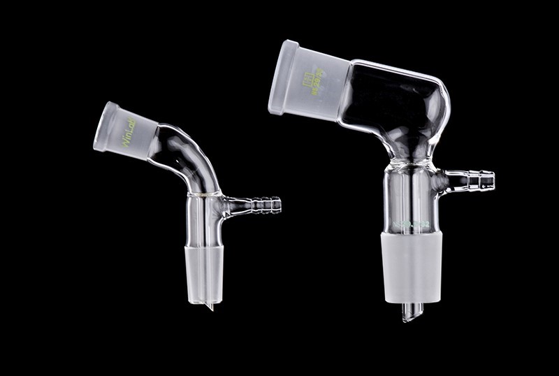 Vakuum-Destilliervorstoß, gebogen