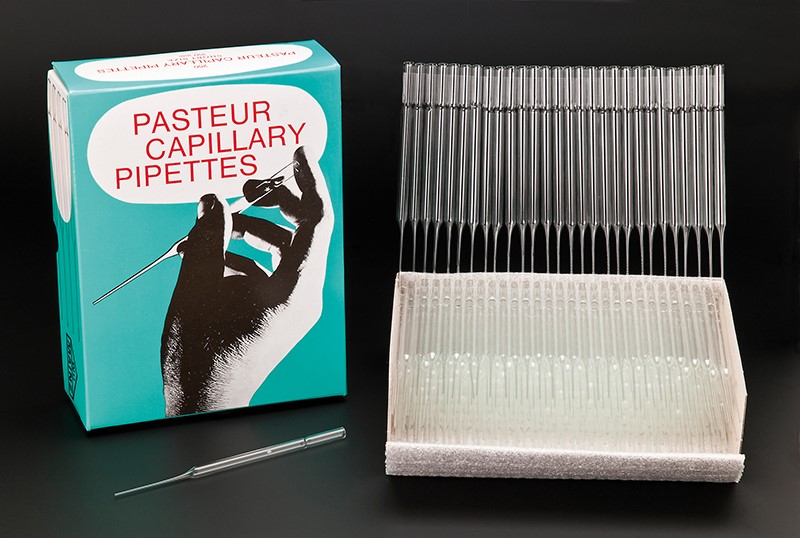 Pasteurpipette aus Glas