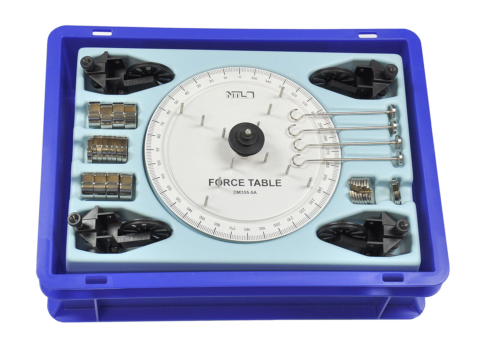 Schülerexperimentierbox Kräfte und Drehbewegung