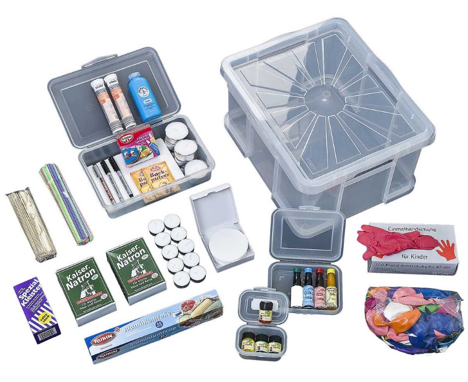 KiGa - Verbrauchsmaterial- Box ''Forscher Kids''