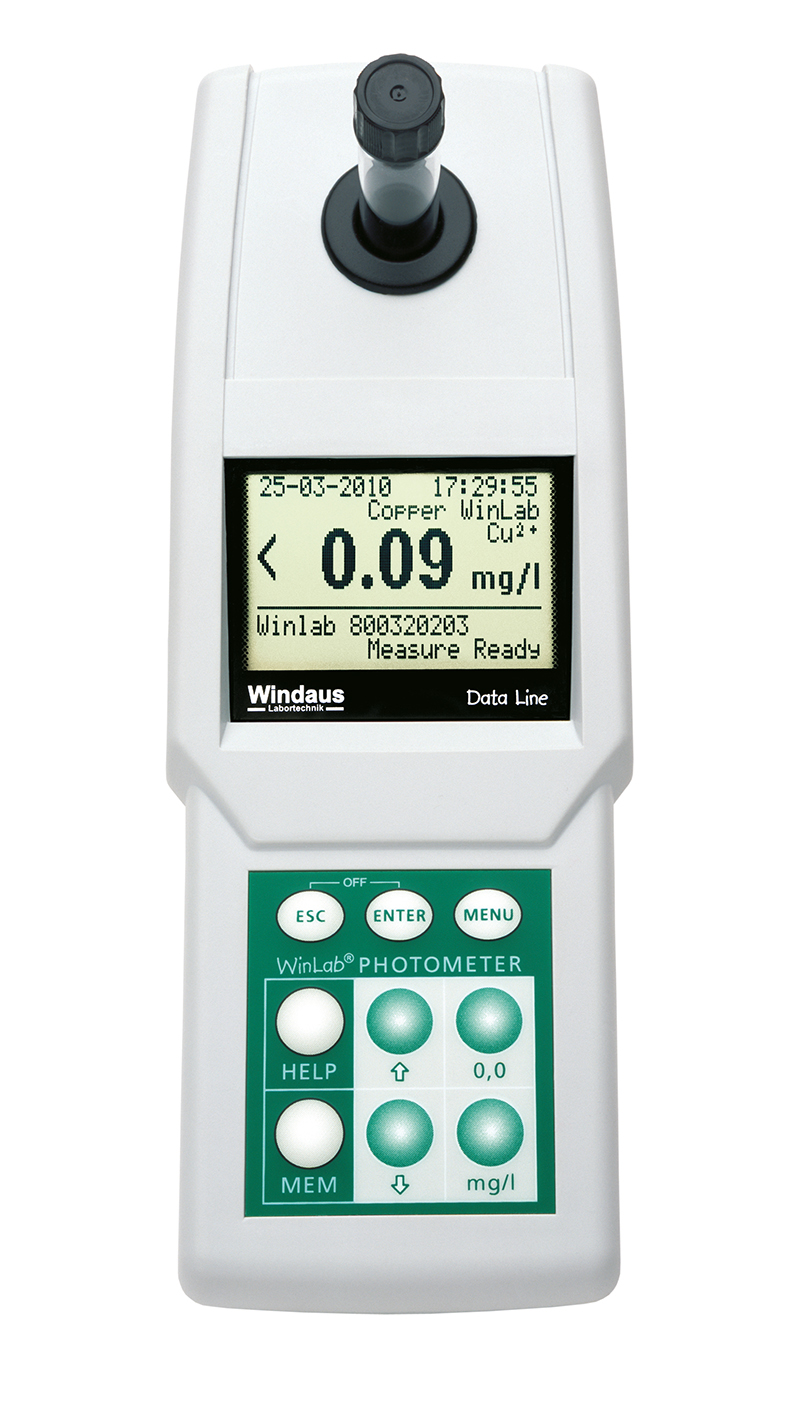 WINLAB Data Line LED Photometer, inkl. Ladegerät und Software