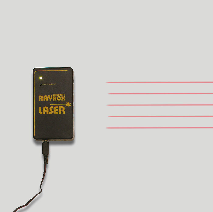 Laser Ray Box, magnethaftend