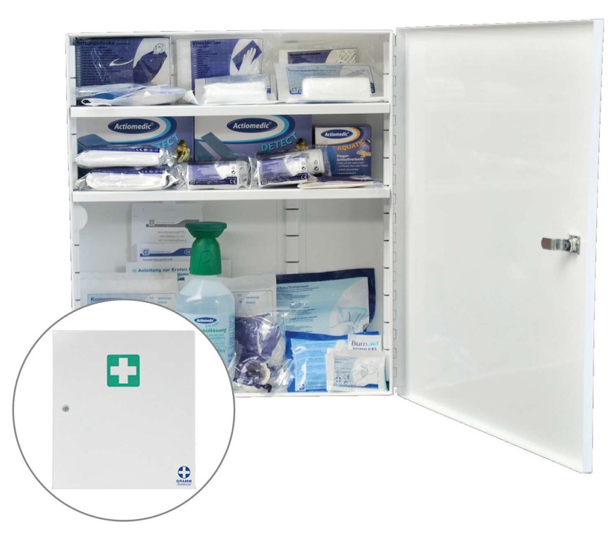 Metall-Verbandschrank Labor & Chemie