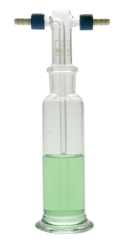 Gaswaschflaschen - Einsatz ohne Fritte