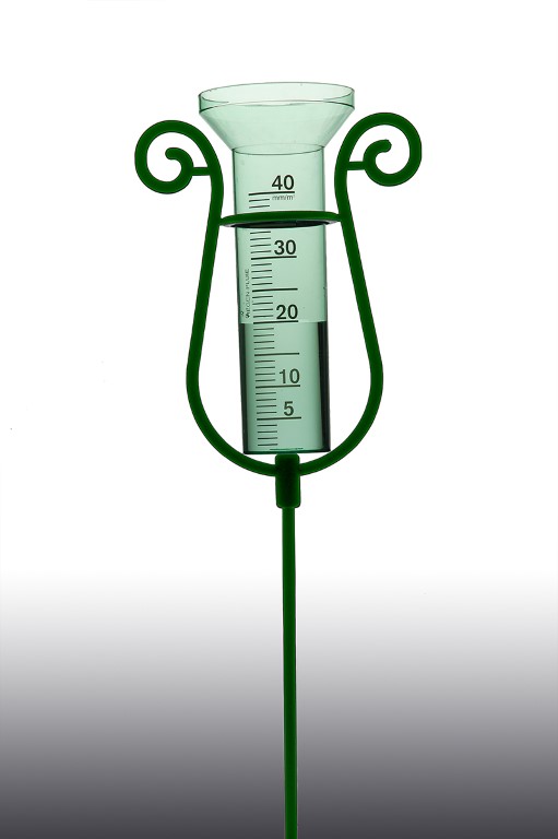 Regenmesser aus Kunststoff