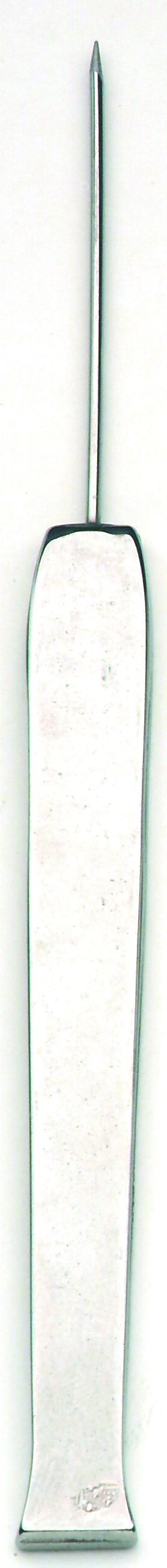 Präpariernadel, gerade, spitz
