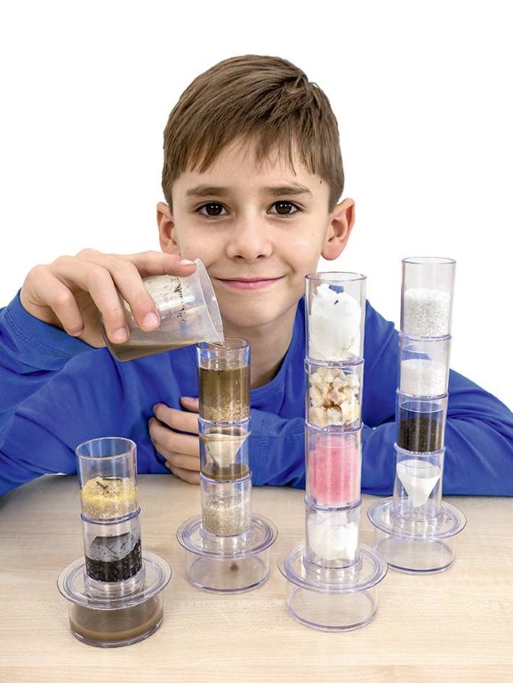 Wasserreinigungs-Experimentier-Set