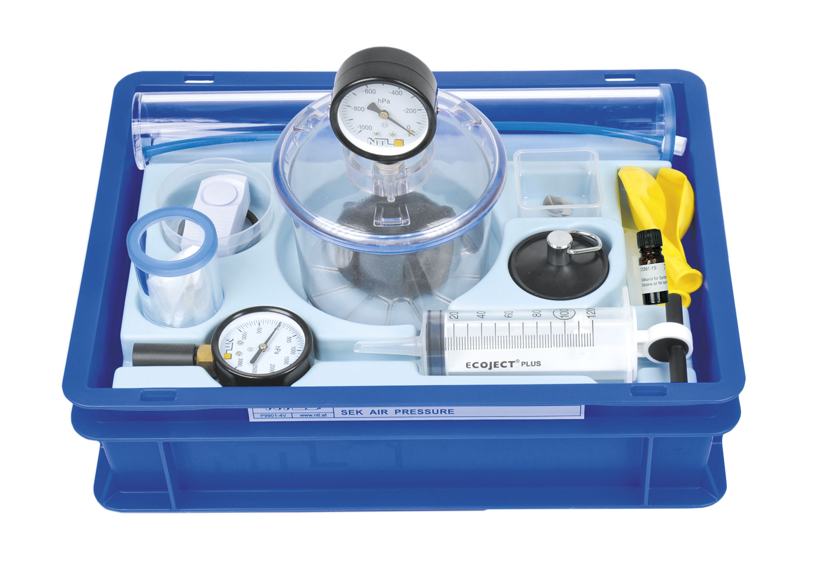 Schülerexperimentierbox Luftdruck