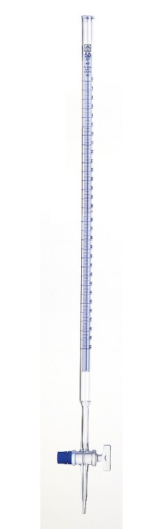 Bürette aus Klarglas, 50ml