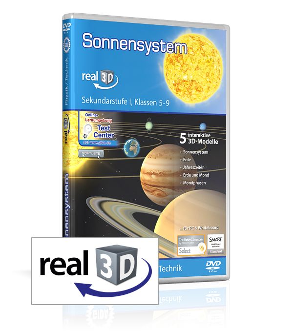 Sonnensystem - real3D Software