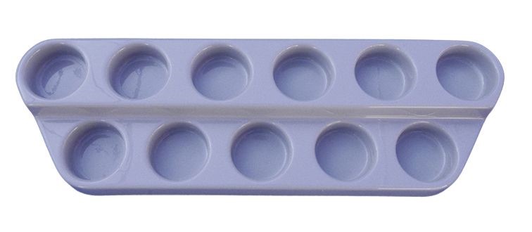 Aufbewahrungstablett mit 10 Vertiefungen