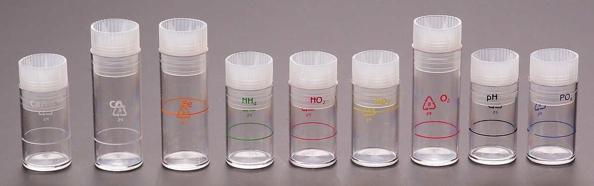 Nachfüll- und Ersatz - Set, Proberöhrchen aus PS für alle Boden- und Wasserunter