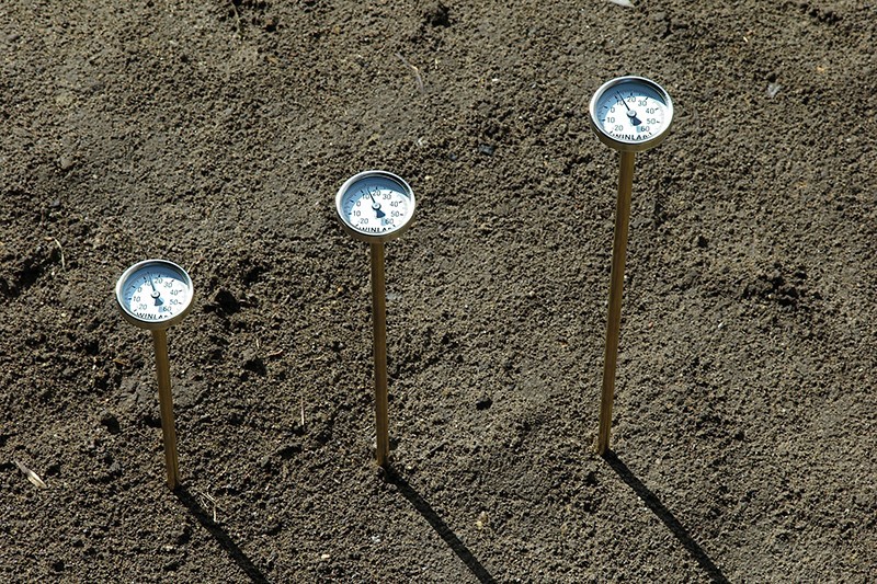 Bodenthermometer, -20 bis +55°C