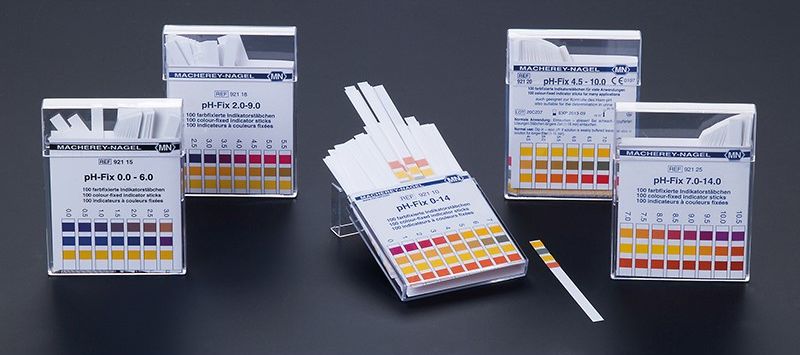 pH-Indikator Teststäbchen