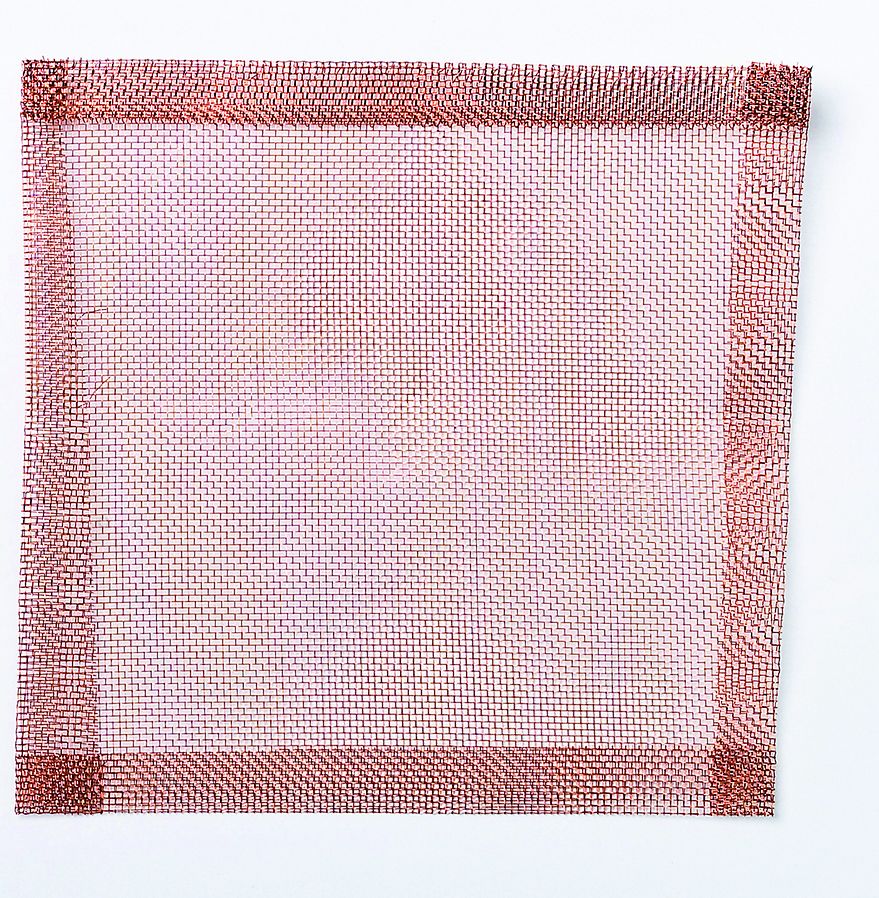 Drahtnetz aus Kupfer, 200x200 mm