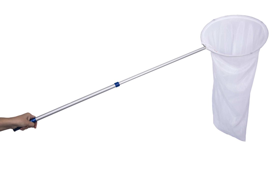 Insektenkescher mit Teleskopstange