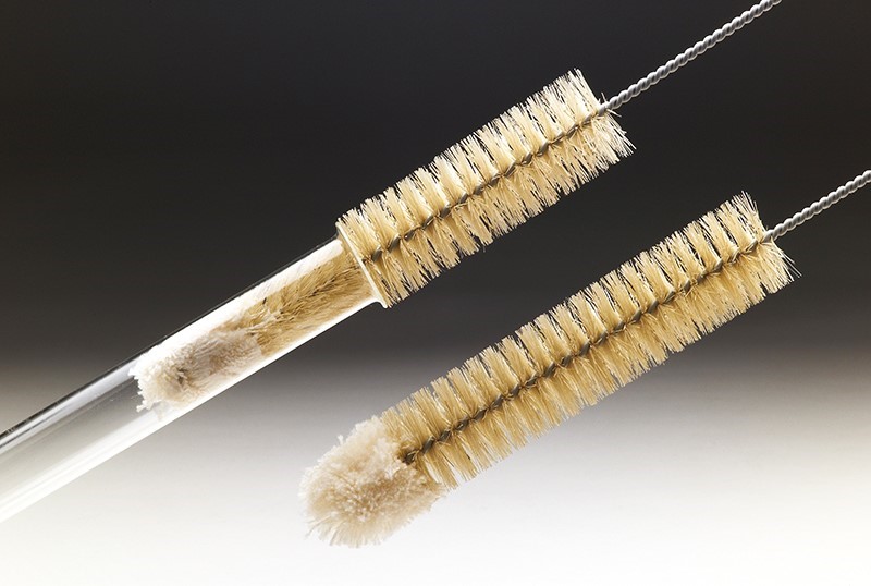 Reagenzglasbürste mit Wollspitze - für 16er Reagenzgläser