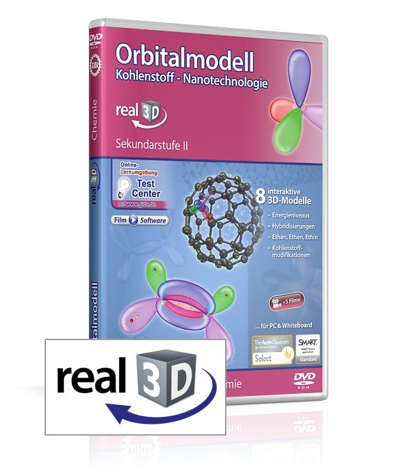 Orbital Kohlenstoff - Nanotechnologie 3D Software