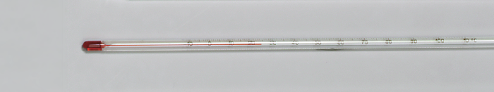 Thermometer, -10/+110 °C (rote Füllung)