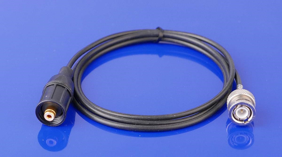 Anschlusskabel von BNC auf S7 Steckkopfelektrode