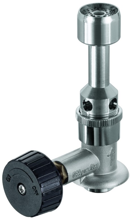 Butan/Propan Kartuschenbrenner mit Bunsenbrenner-Aufsatz