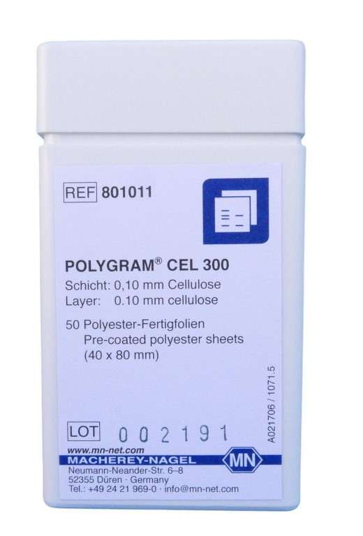 DC-Polyesterfolien, POLYGRAM CEL 300, 4x8cm