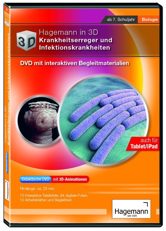 Krankheitserreger und Infektionskrankheiten - Didaktische DVD
