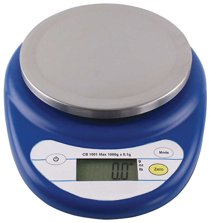 Netzadapter für Kompaktwaage mit runder Waagschale