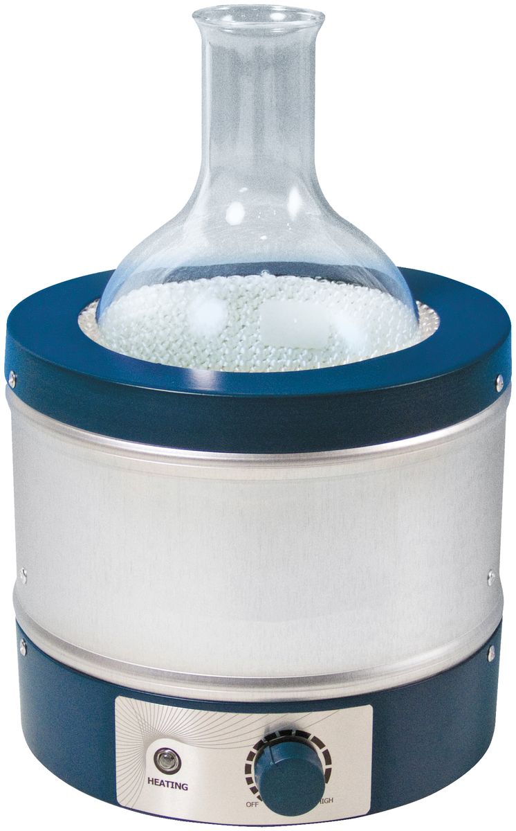 Heizhaube für Rundkolben mit integrierter Temperatursteuerung